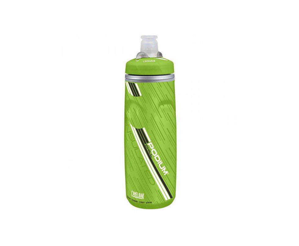 Garrafa Podium Chill 0,61l Cinza E Verde - Camelbak