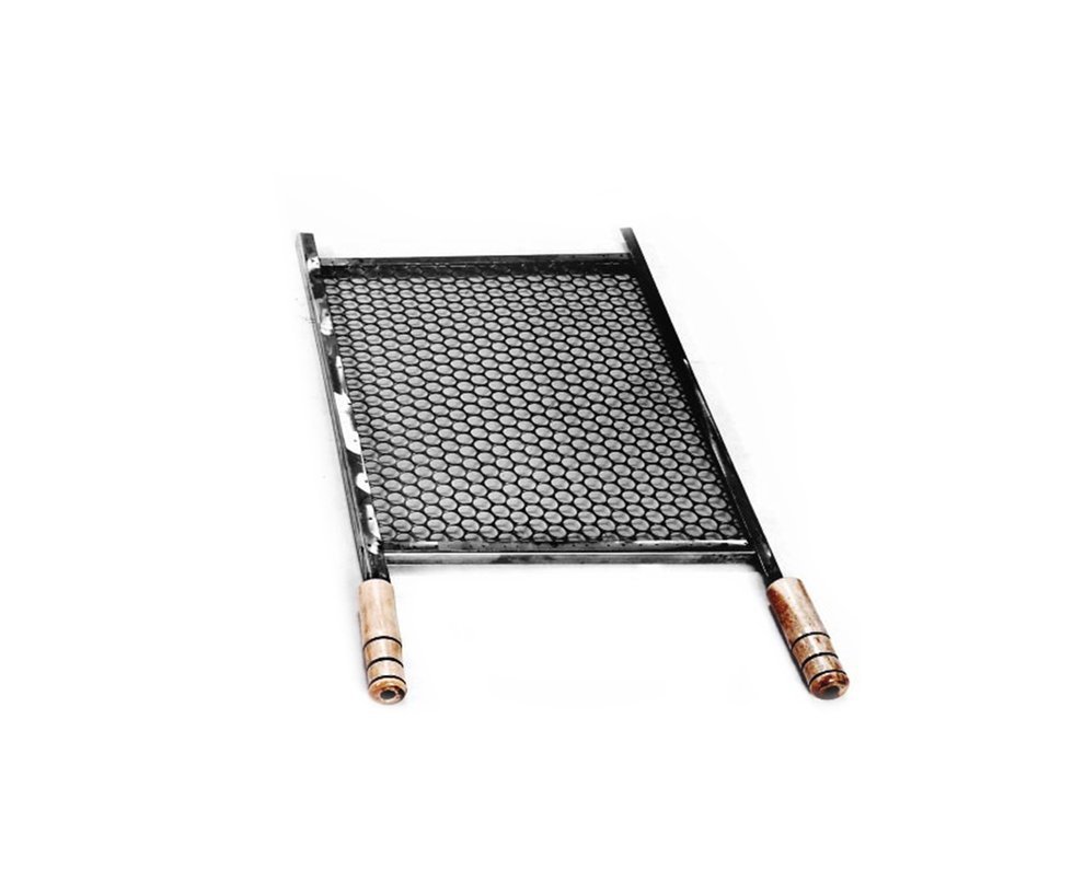 Grelha Aço Inox 50x40 - Zatti