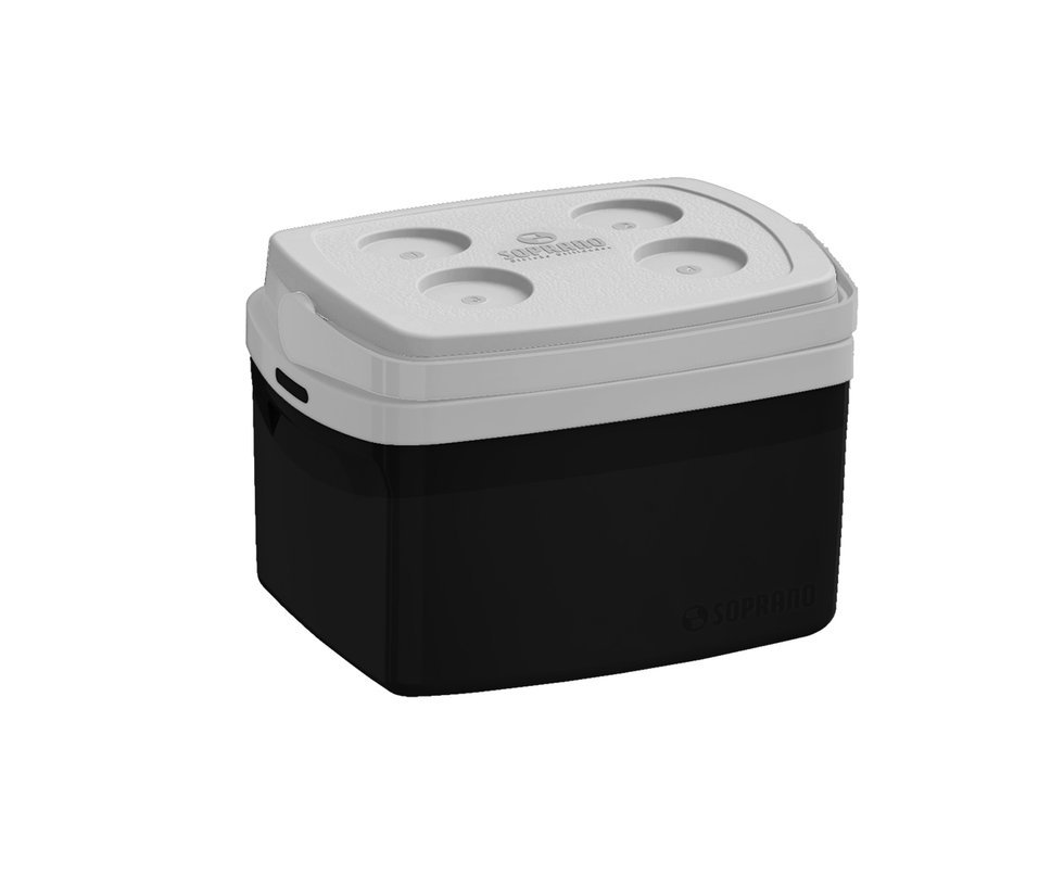 Caixa Termica Tropical 12l Preta - Soprano