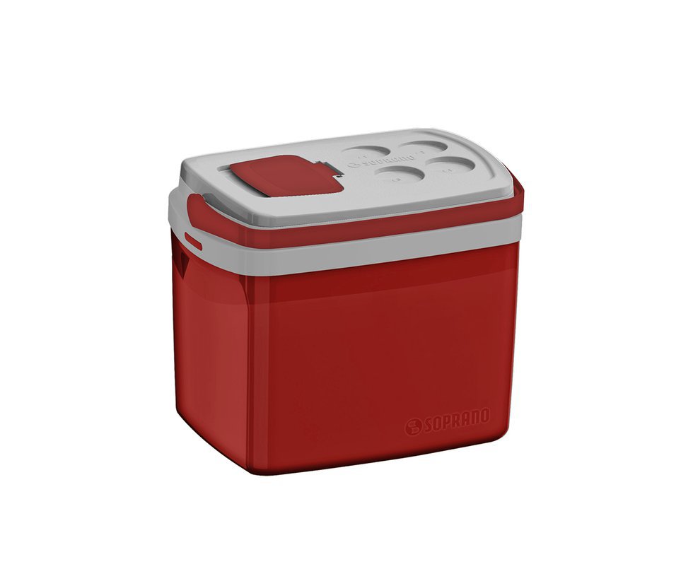 Caixa Termica Tropical 32l Vermelha - Soprano