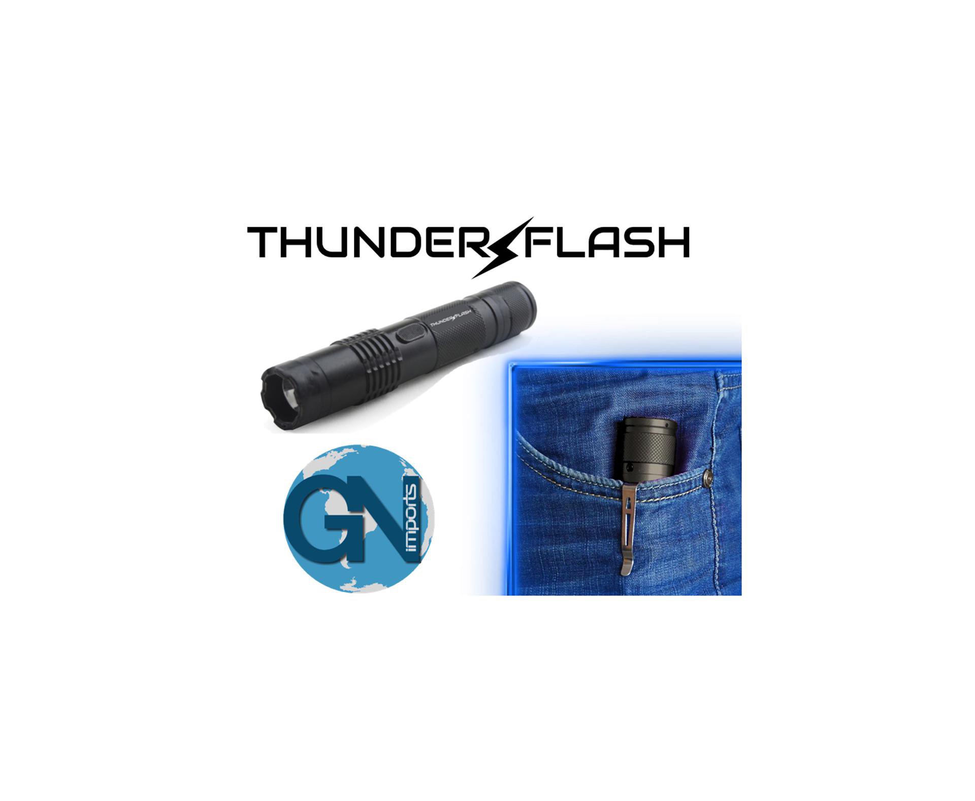 Aparelho De Choque Thunder Flash + Lanterna Tatica Portatil  - Gn Imports
