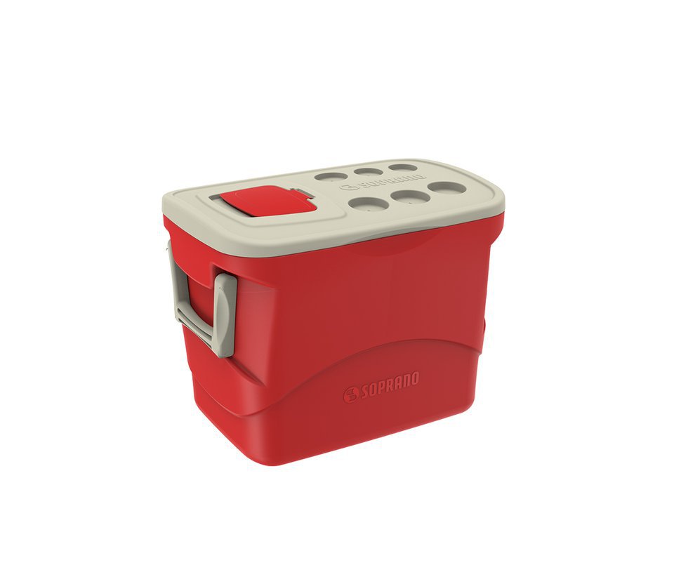Caixa Termica Tropical 50l Vermelha - Soprano