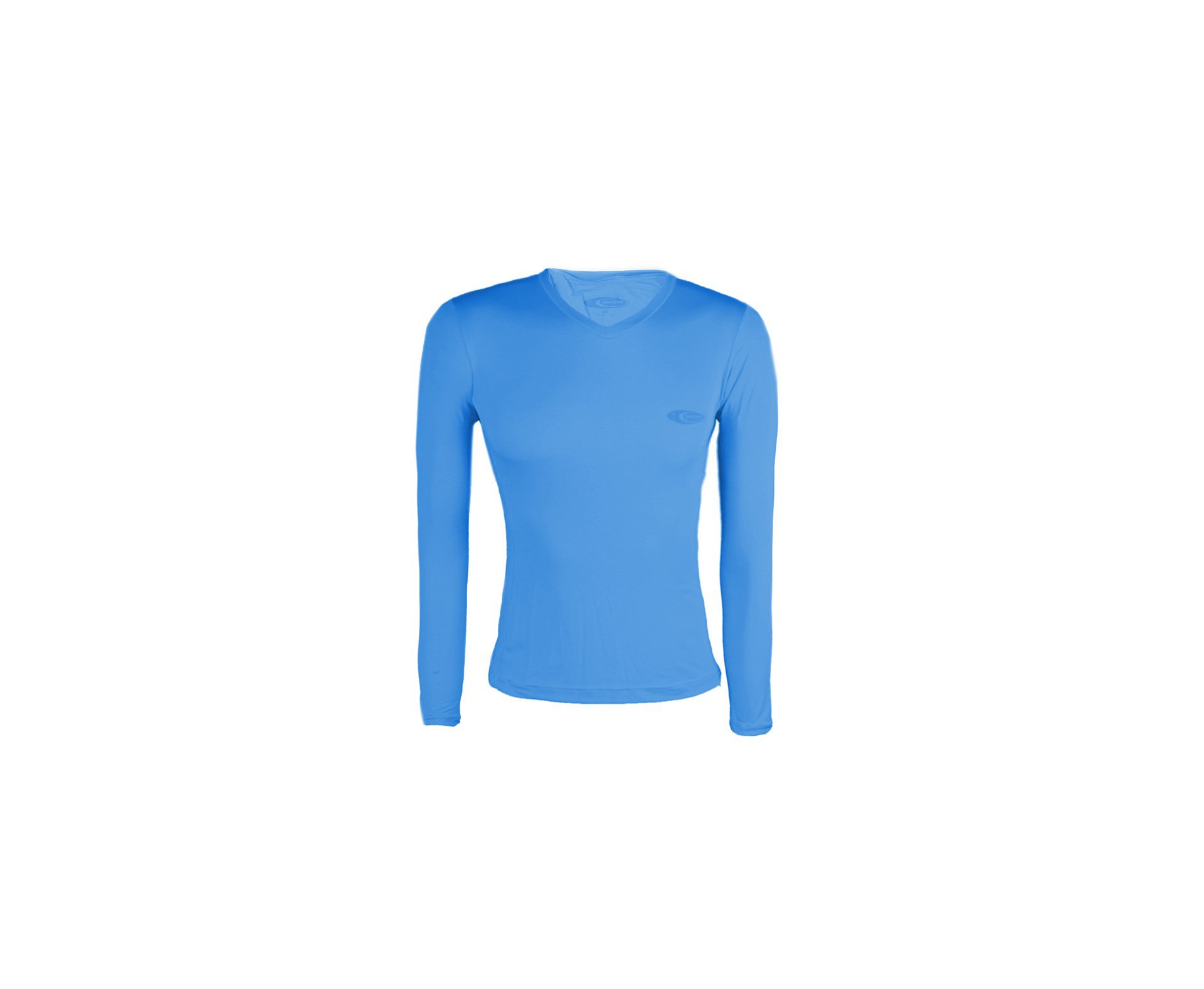 Camiseta Softline Feminina Azul - Proteção Uva/uvb 50+ Fps - Cardume - PP