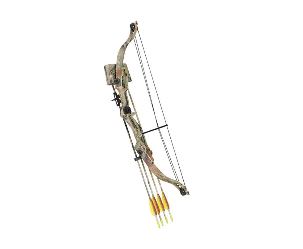 Arco Composto 20 Lbs Camuflado Cb006ac - Man Kung