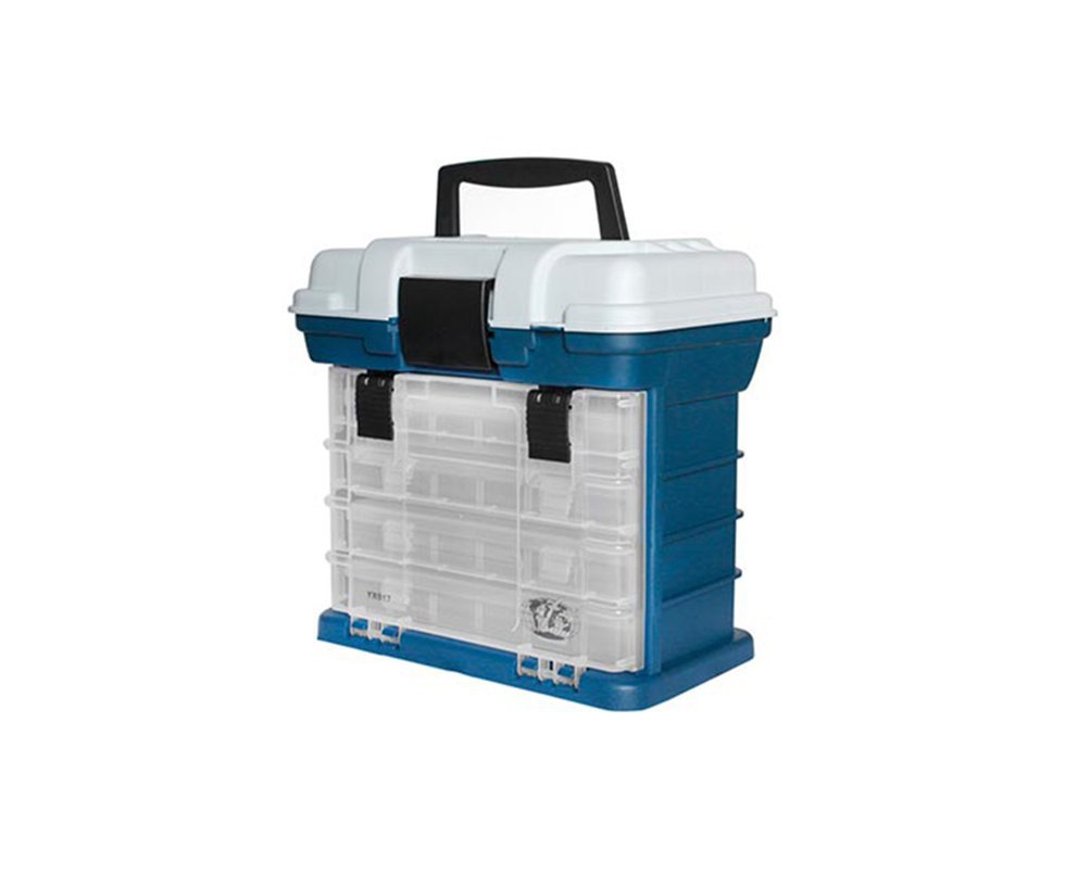 Caixa De Pesca Com 04 Estojo - Yx 017 - Albatroz