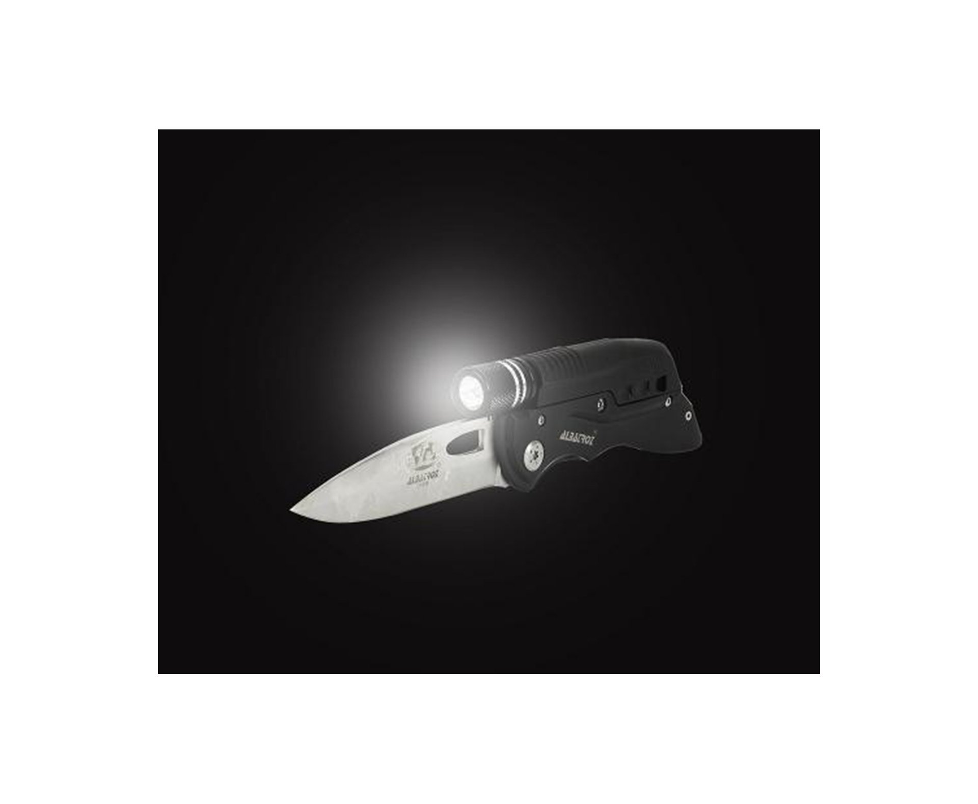 Canivete Com Pederneira E Lanterna - Swiss04- Albatroz