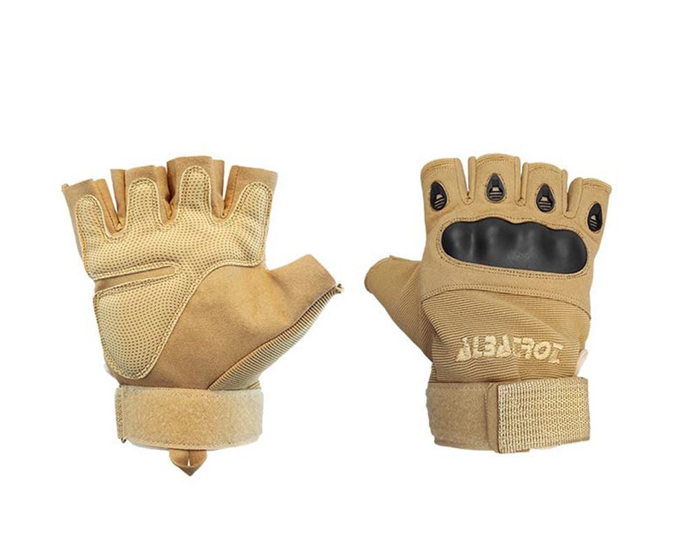 Luva Tatica Tan Meio Dedo - Albatroz  - P