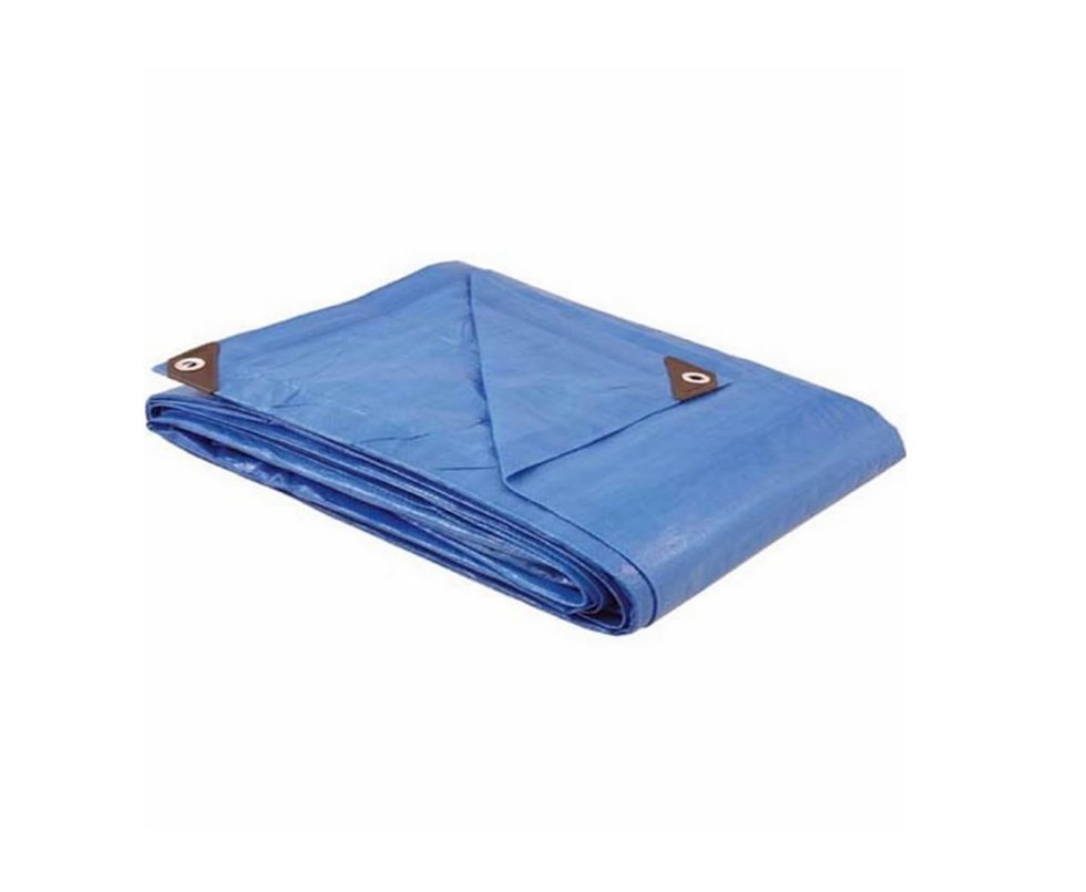 Lona Multiuso Plástica Polietileno 8 X 4 M - Azul - Vonder