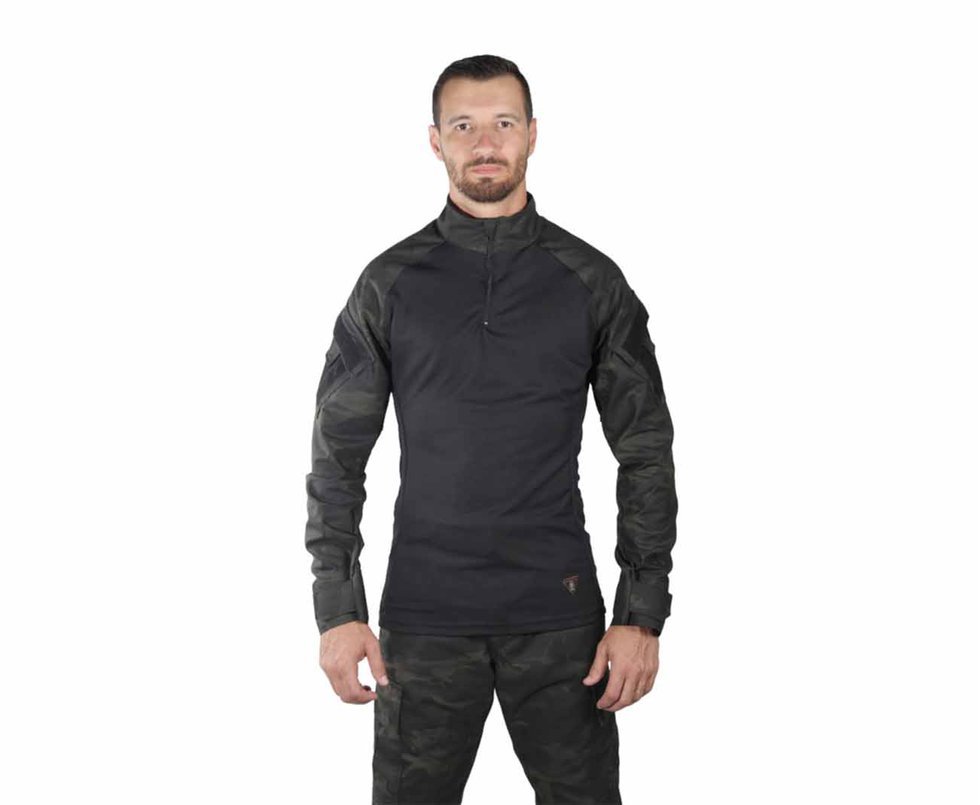 Camisa Combat Shirt Treme Terra Multicam Black - Treme Terra - P