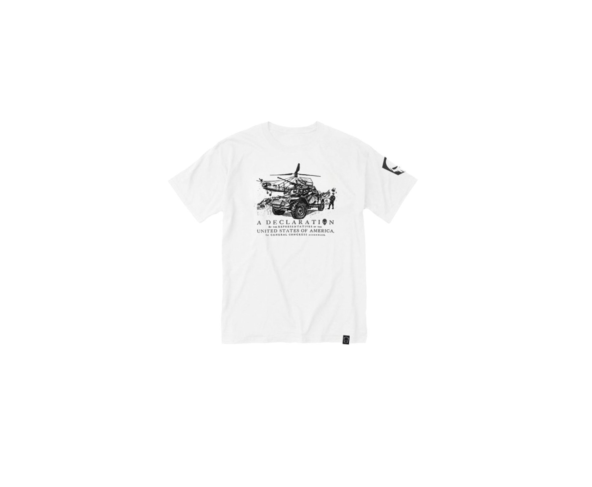 Camiseta Estampada Vintage 11-branco -  Bravo - XG