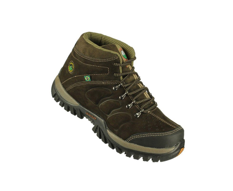 Bota Taurus Adventure 7585 Café 100% Couro Legitimo - Airstep
