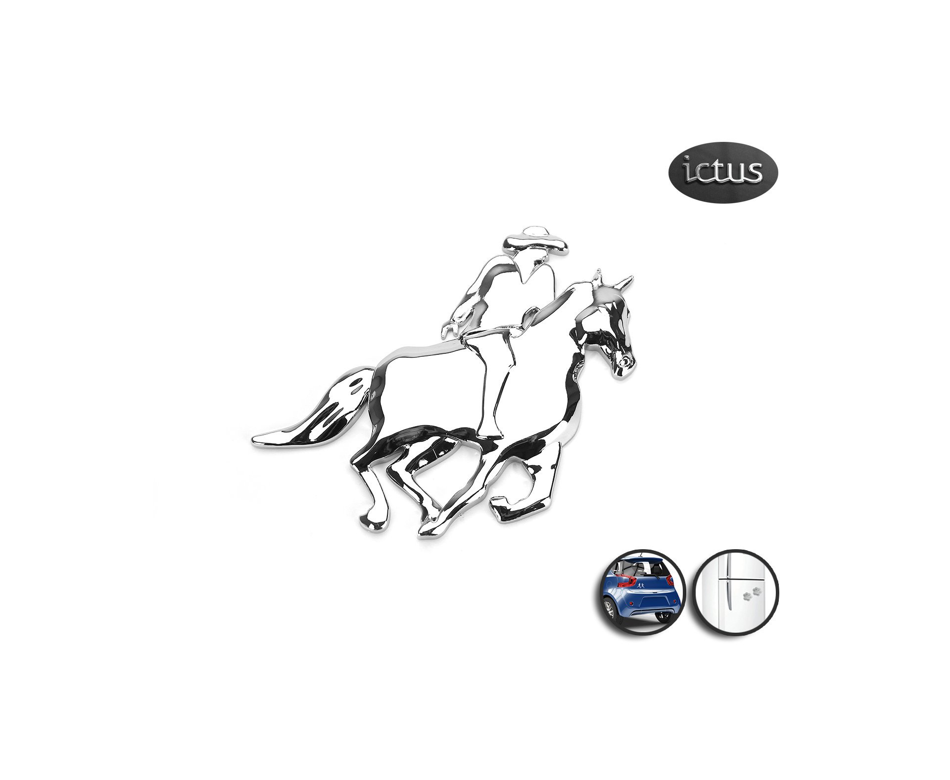 Emblema Cavaleiro - Ictus