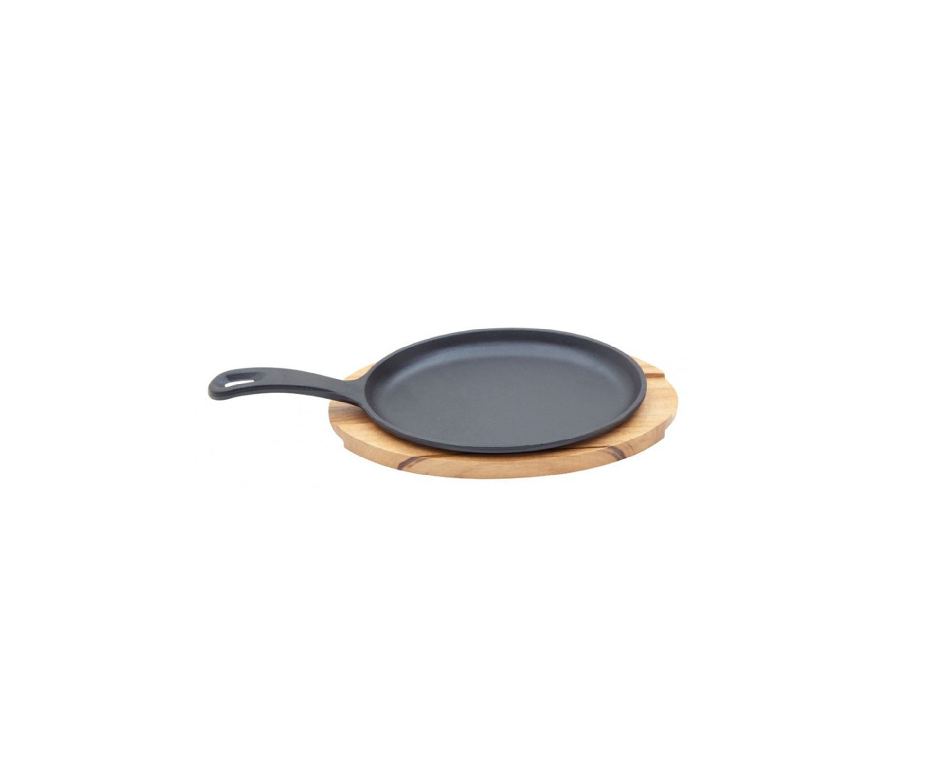 Tábua De Madeira Muiracatiara Envernizada E Grill De Ferro Oval Churrasco 2 Pcs - Tramontina