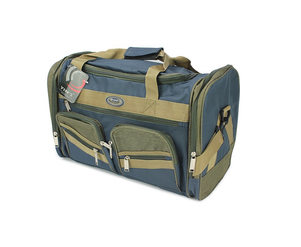 Bolsa De Viagem P 20 Azul Marinho/tan - Yins