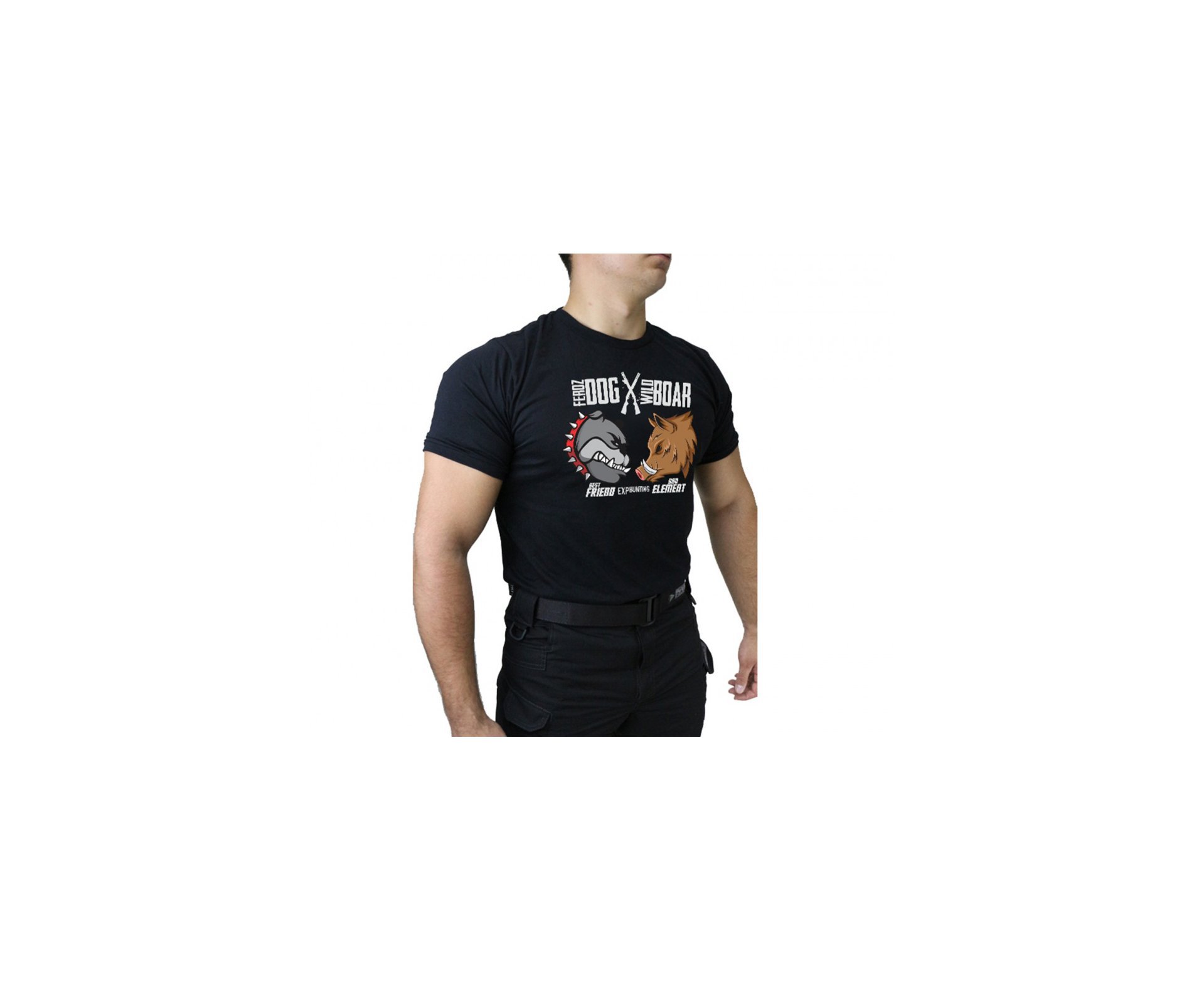 Camiseta Temática Hunting - 003 - Preto - Dacs - P