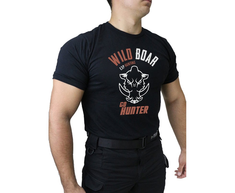 Camiseta Temática Hunting - 002 - Preto - Dacs