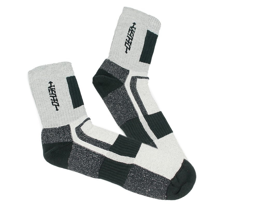 Meia Mesclada Cano Longo - Vento - P