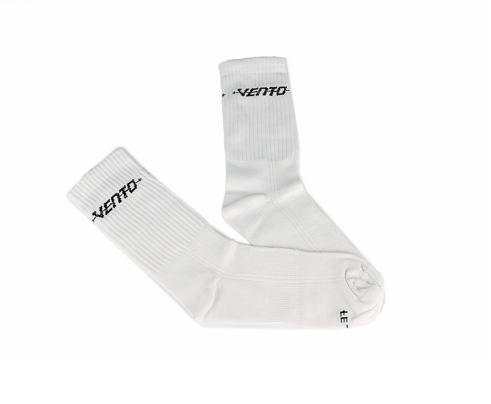 Meia Tecnica Vento Biotech Cano Longo - Branca - P