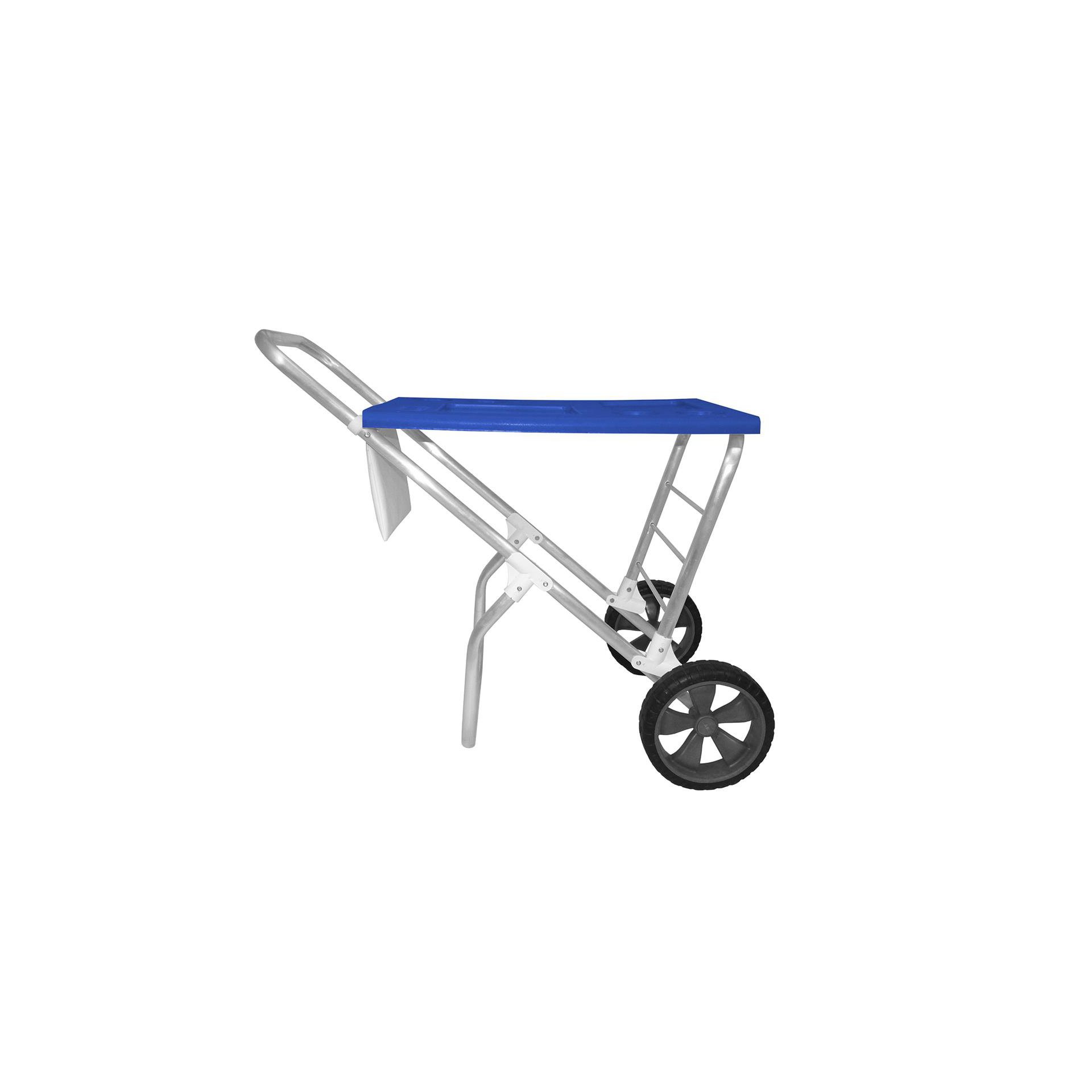 Carrinho De Praia Smart Car Azul Zaka