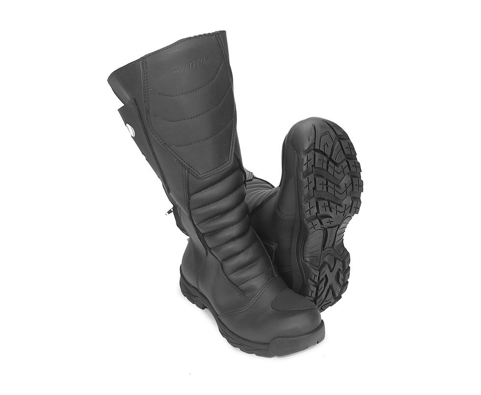 Bota Motoqueiro Vento Ciclo Nanox Impermeável - Preto - (OUTLET) - 38
