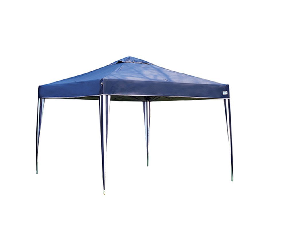 Gazebo De Praia Sanfonado X-flex Mor Oxford Azul 3,00 X 3,00