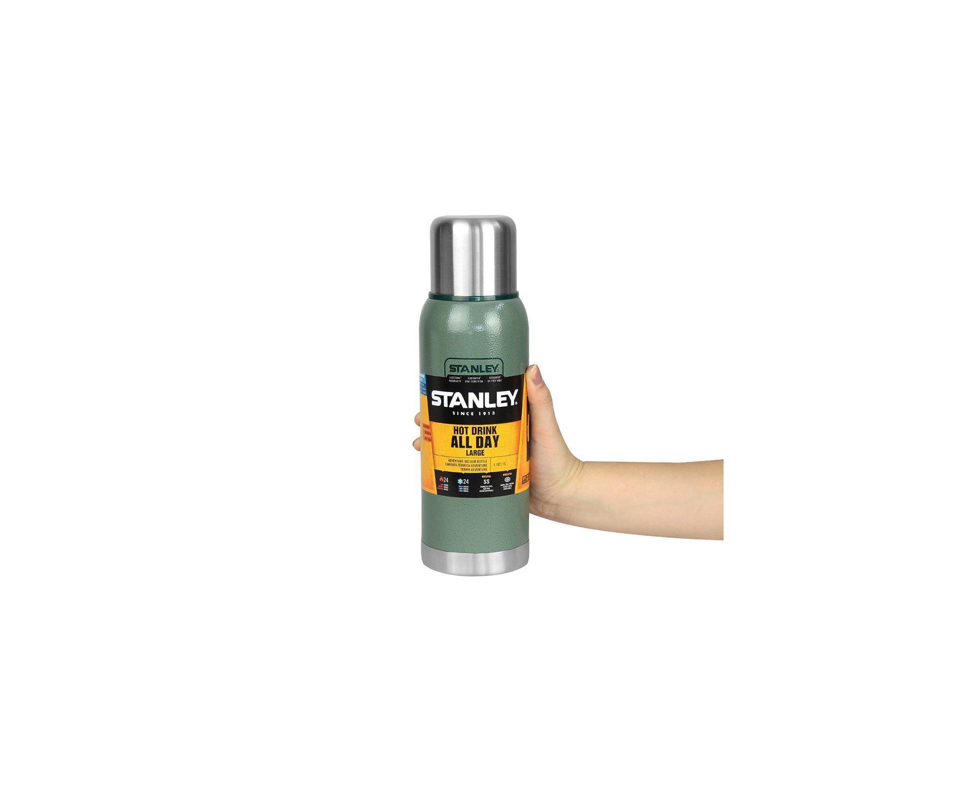 Garrafa Térmica Stanley Adventure Inox Green 1 Litro