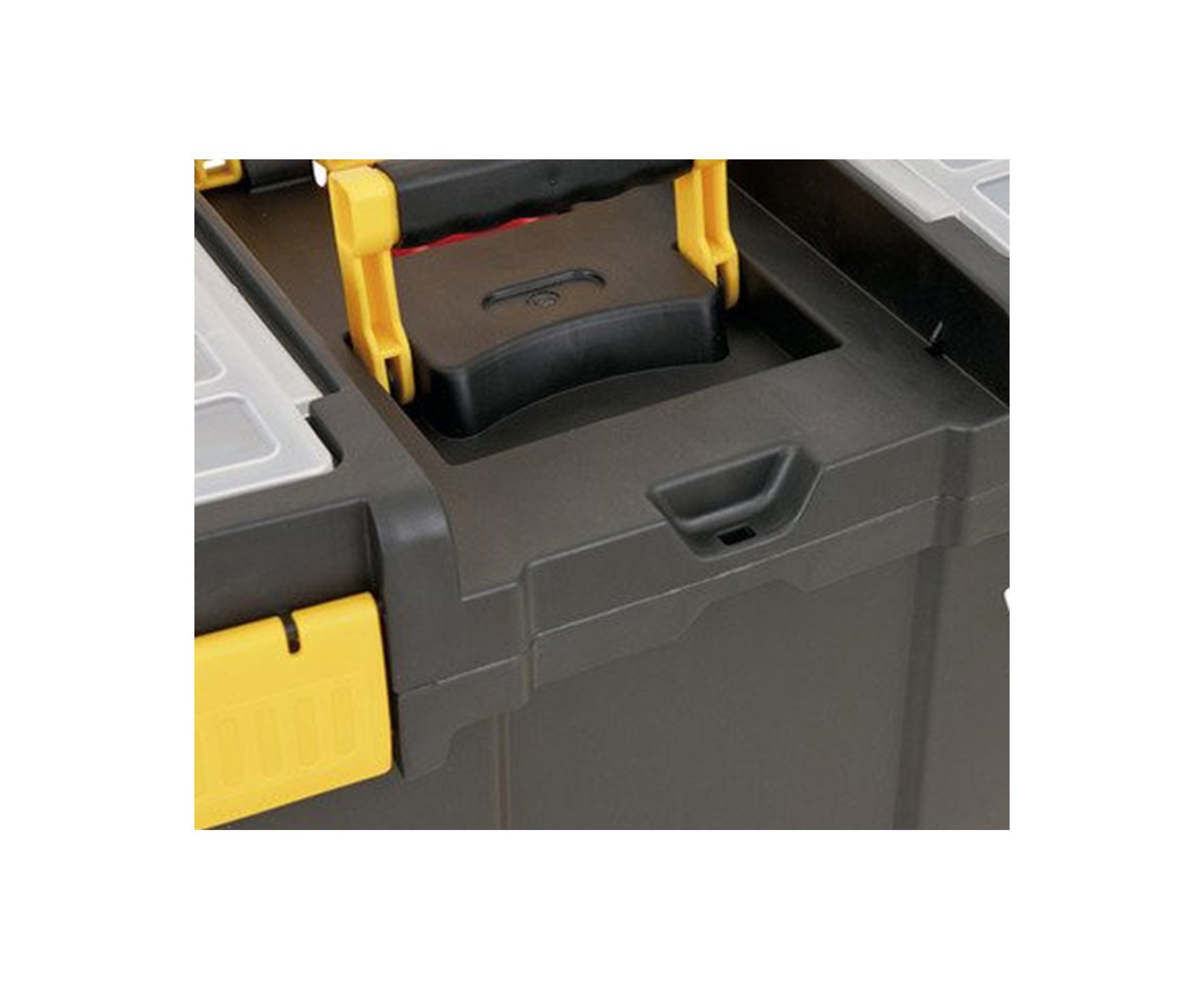 Caixa Plástica Ferramentas Com Rodas Crv 0300 Vonder 46cm X 26,5cm