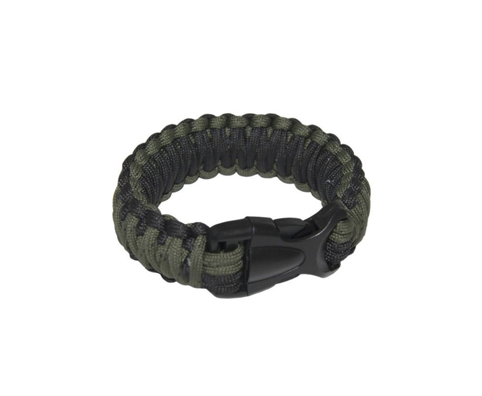 Pulseira Tatica De Sobrevivência Extreme Verde Bravo Tam - M