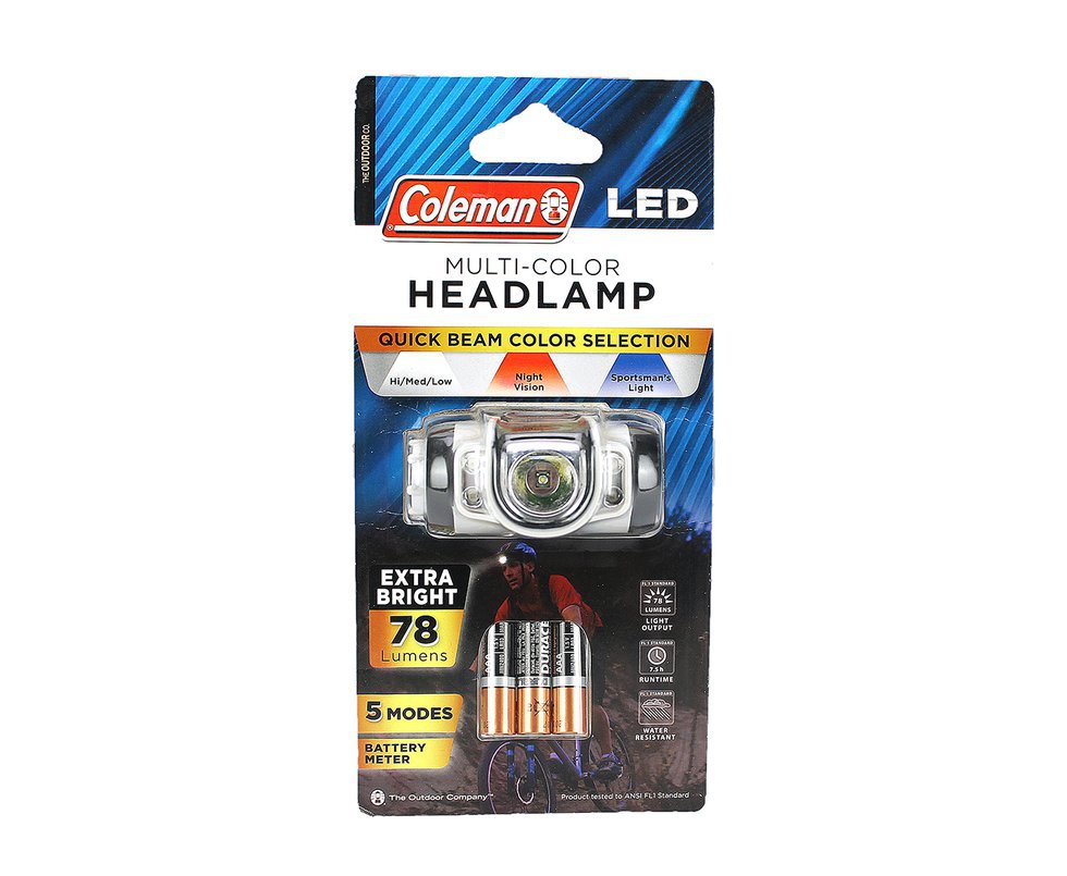 Lanterna De Cabeça Led Axis Multicolor Branca - Coleman
