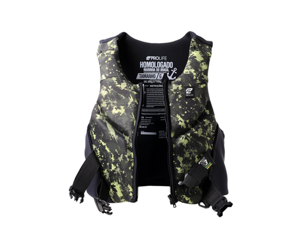 Colete Neoprene New Protech V3 Homologado Army Tam P - Prolife