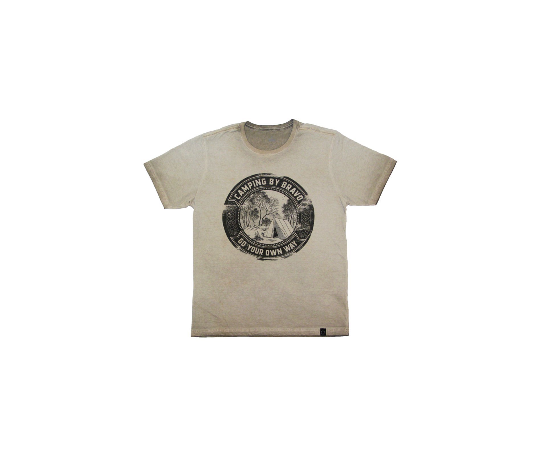 Camiseta Desbrave Bravo Estampada Coyote - P