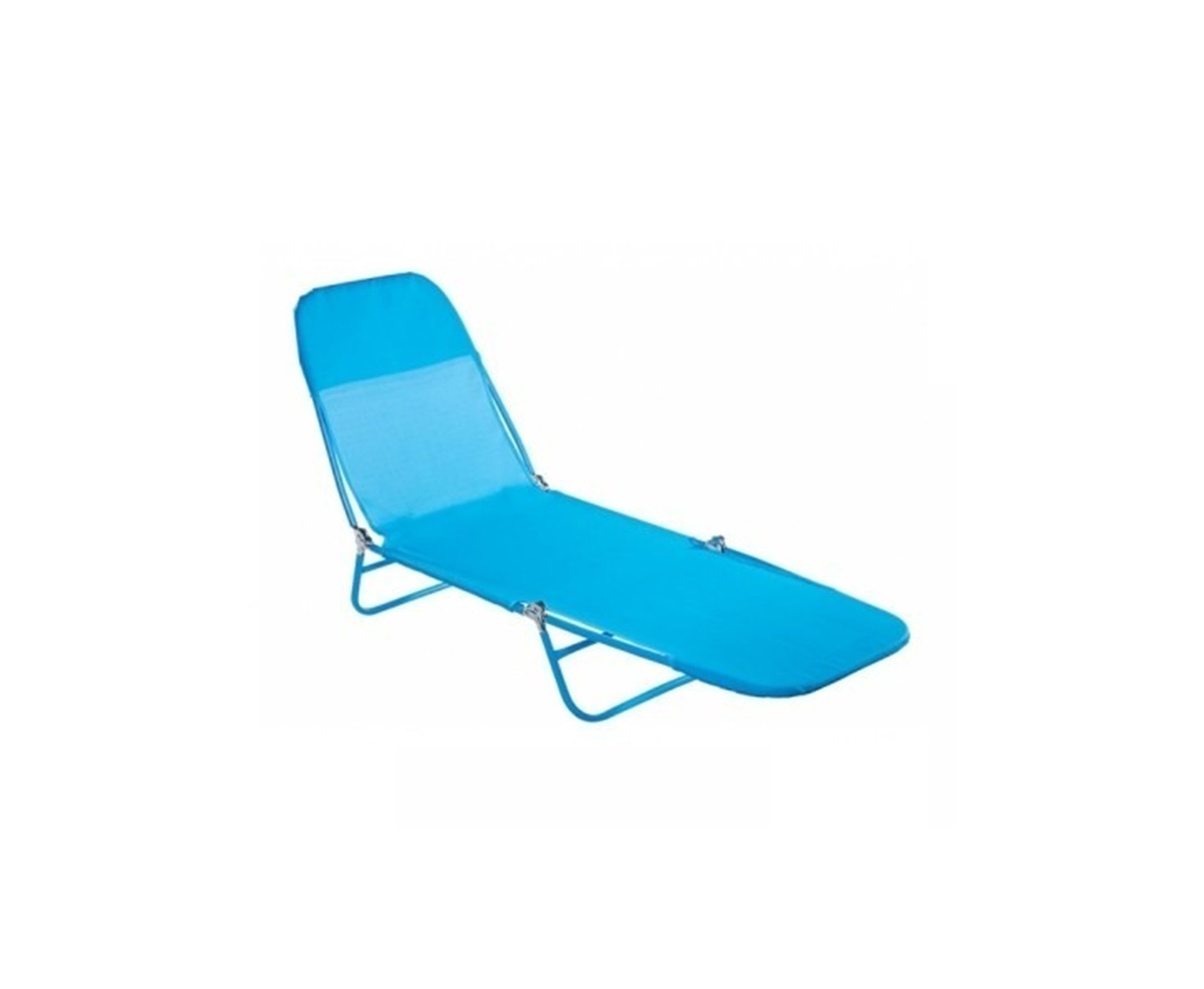 Cadeira Espreguiçadeira Textilene Fashion Azul Claro - Mor