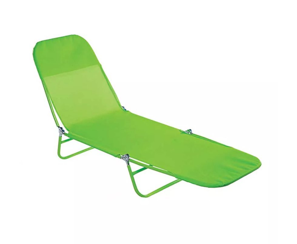 Cadeira Espreguiçadeira Textilene Fashion Verde - Mor