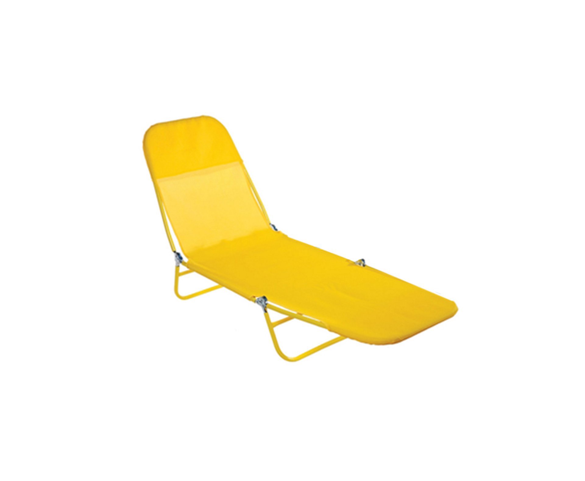 Cadeira Espreguiçadeira Textilene Fashion Amarelo - Mor