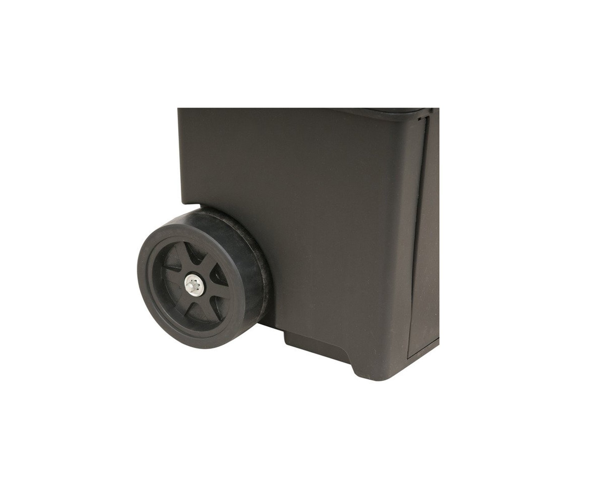 Caixa Plástica Com Rodas Crv 0100 Vonder 46cm X 26,cm X 62cm