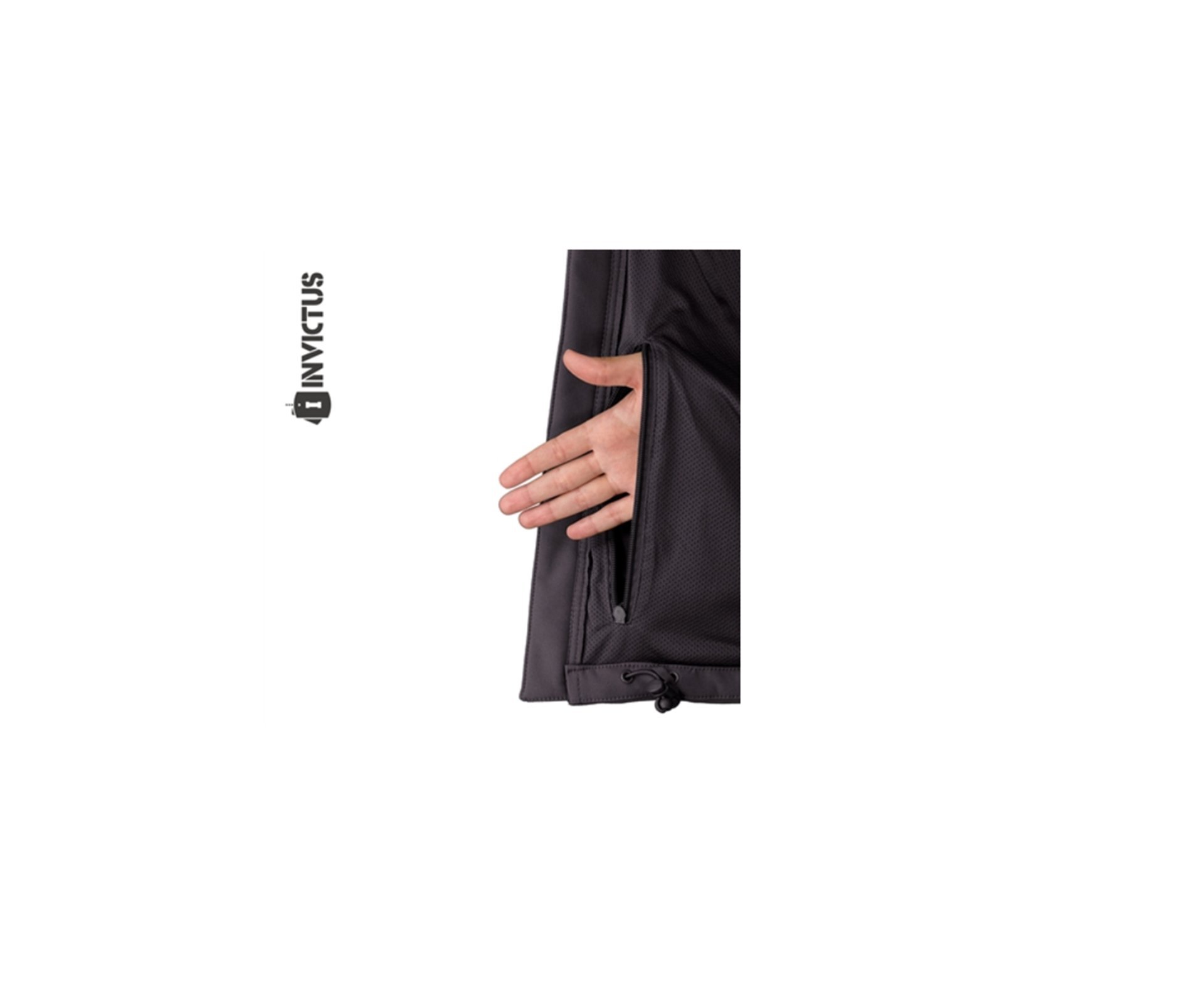 Jaqueta Tatica/urbana Campana Cinza -  Invictus - P