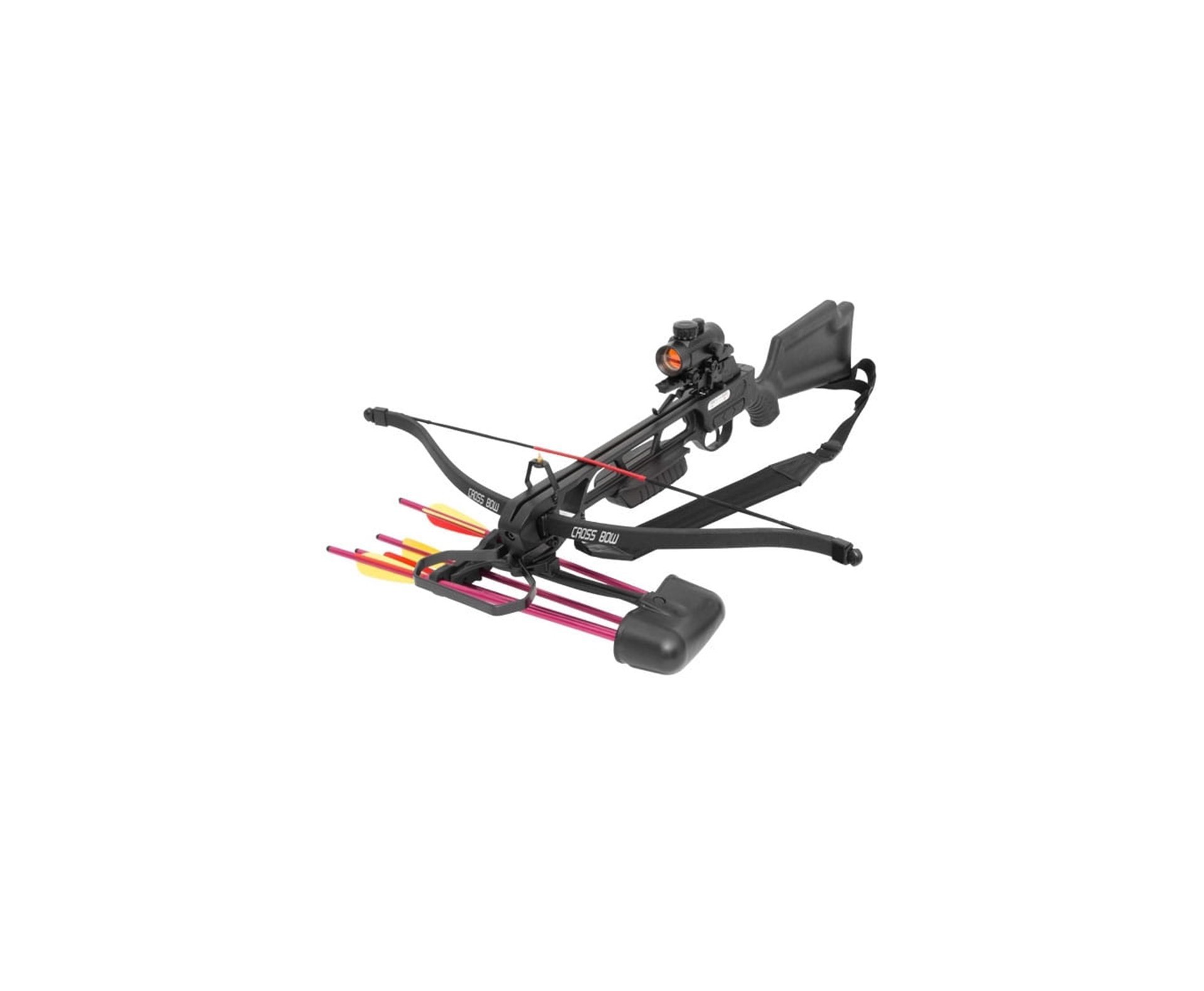 Besta/balestra Recurvo Kit Mk-175- 160 Lbs + Red Dot + Bandoleira + Quiver - Man Kung