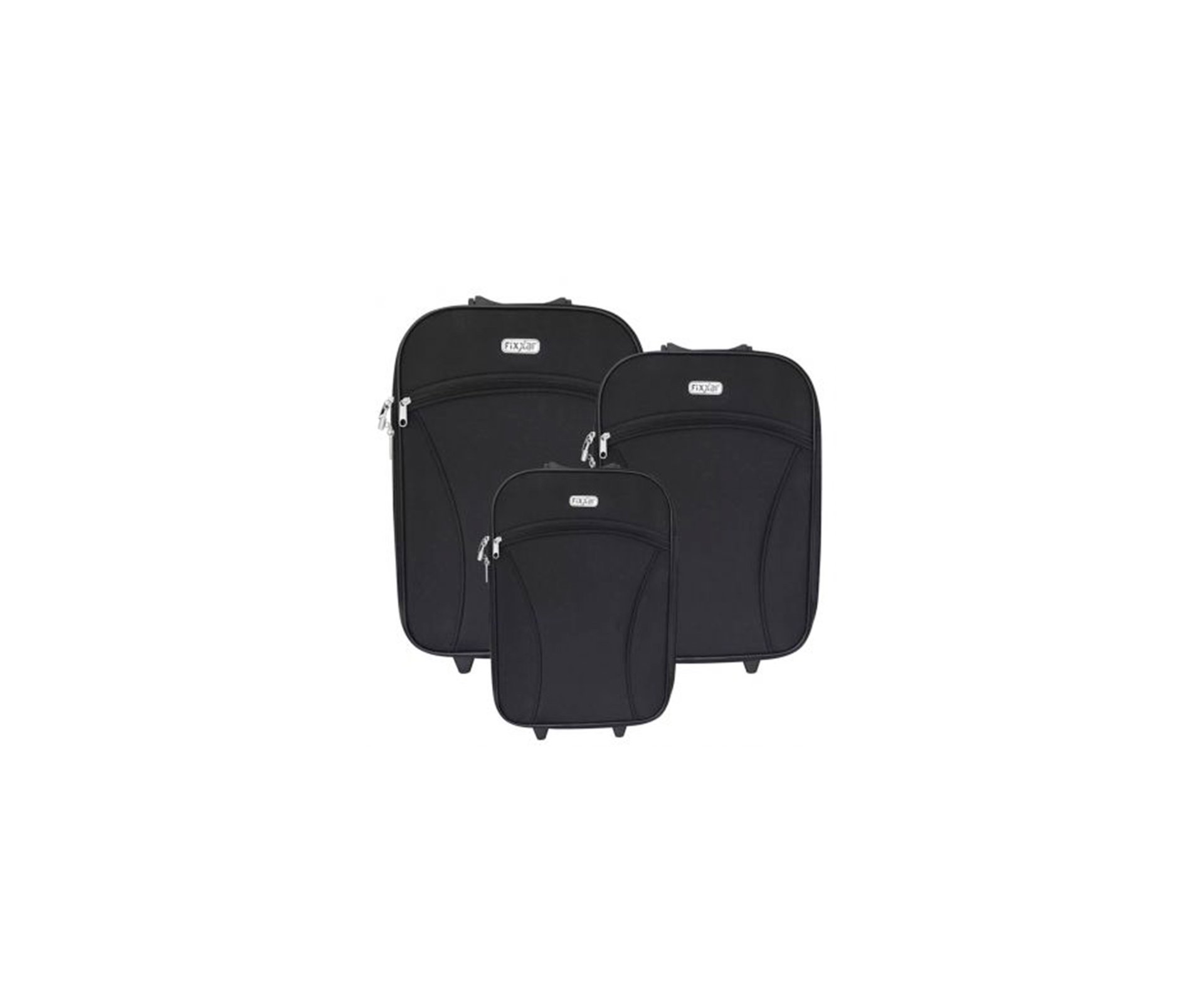 Conjunto Com 3 Malas Fixxar Trv 601 02 Rodas