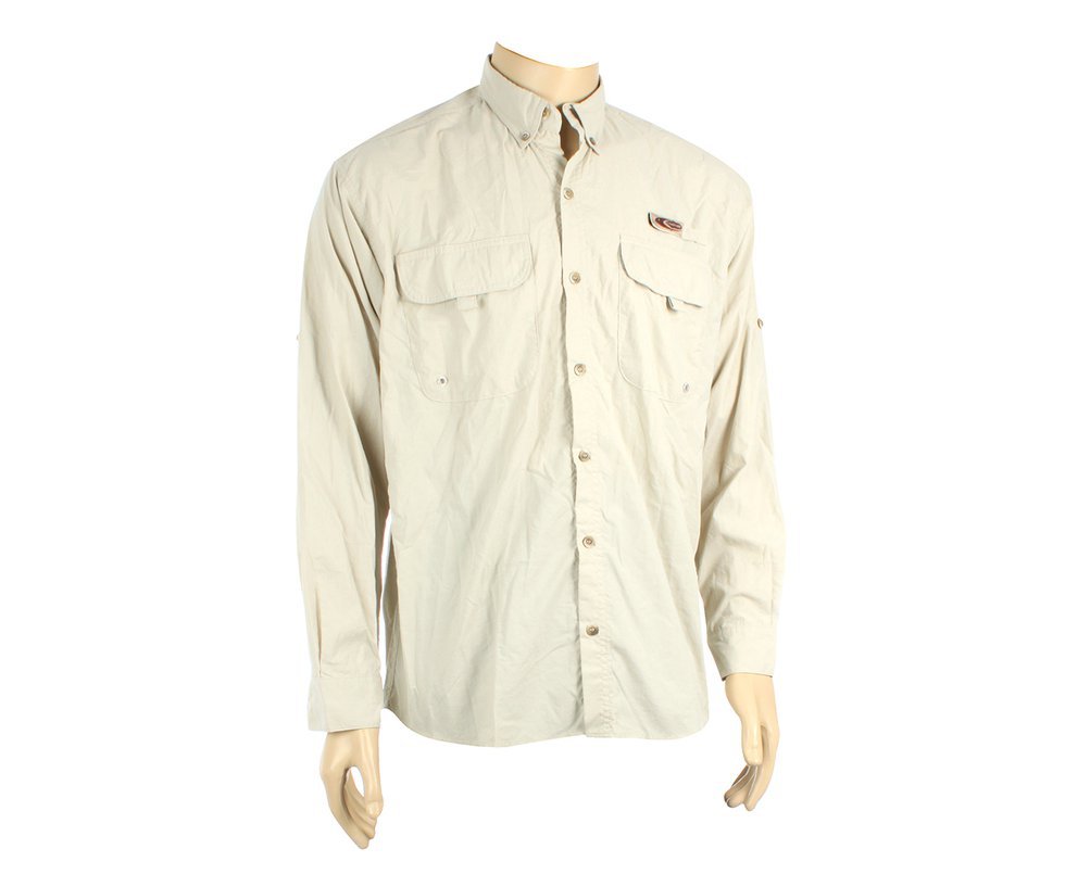 Camisa De Pesca Siena Cardume Adventure Proteção Uva E Uvb Areia - P